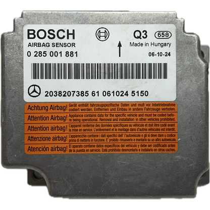 Mercedes-Benz C-Klasse S203 T-Modell Airbag-Steuergerät Reparatur