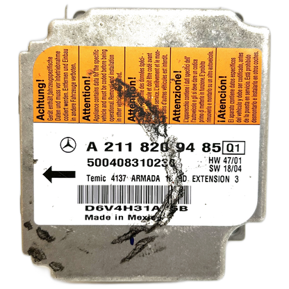 Mercedes-Benz E-Klasse W211 Airbag-Steuergerät Reparatur