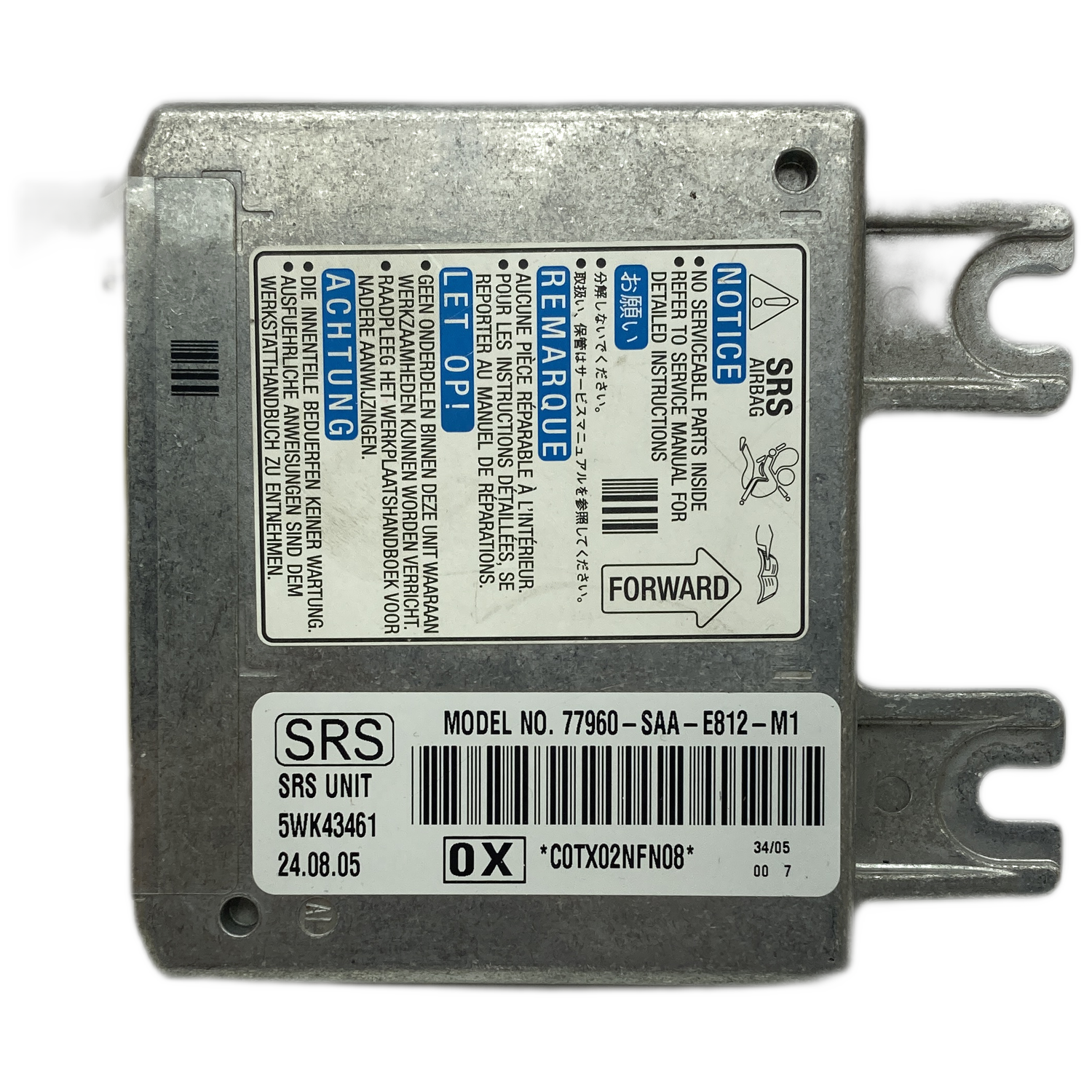 Honda Jazz GD Airbag-Steuergerät Reparatur