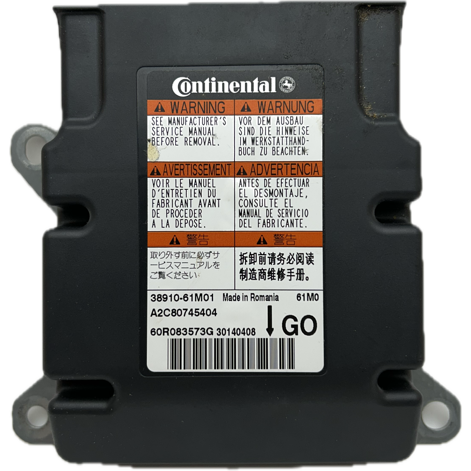 Suzuki SX4 S-Cross Airbag-Steuergerät Reparatur