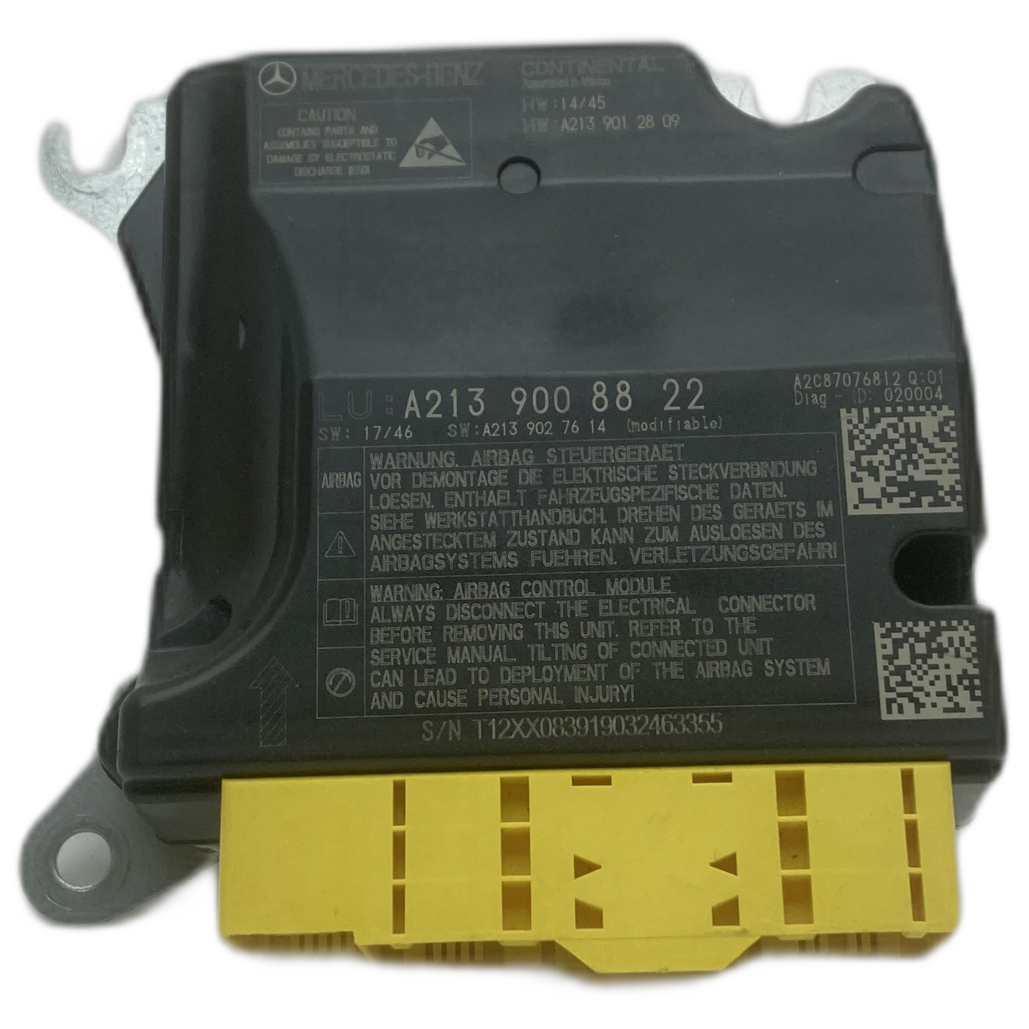 Mercedes-Benz E-Klasse S213 T-Modell Airbag-Steuergerät Reparatur
