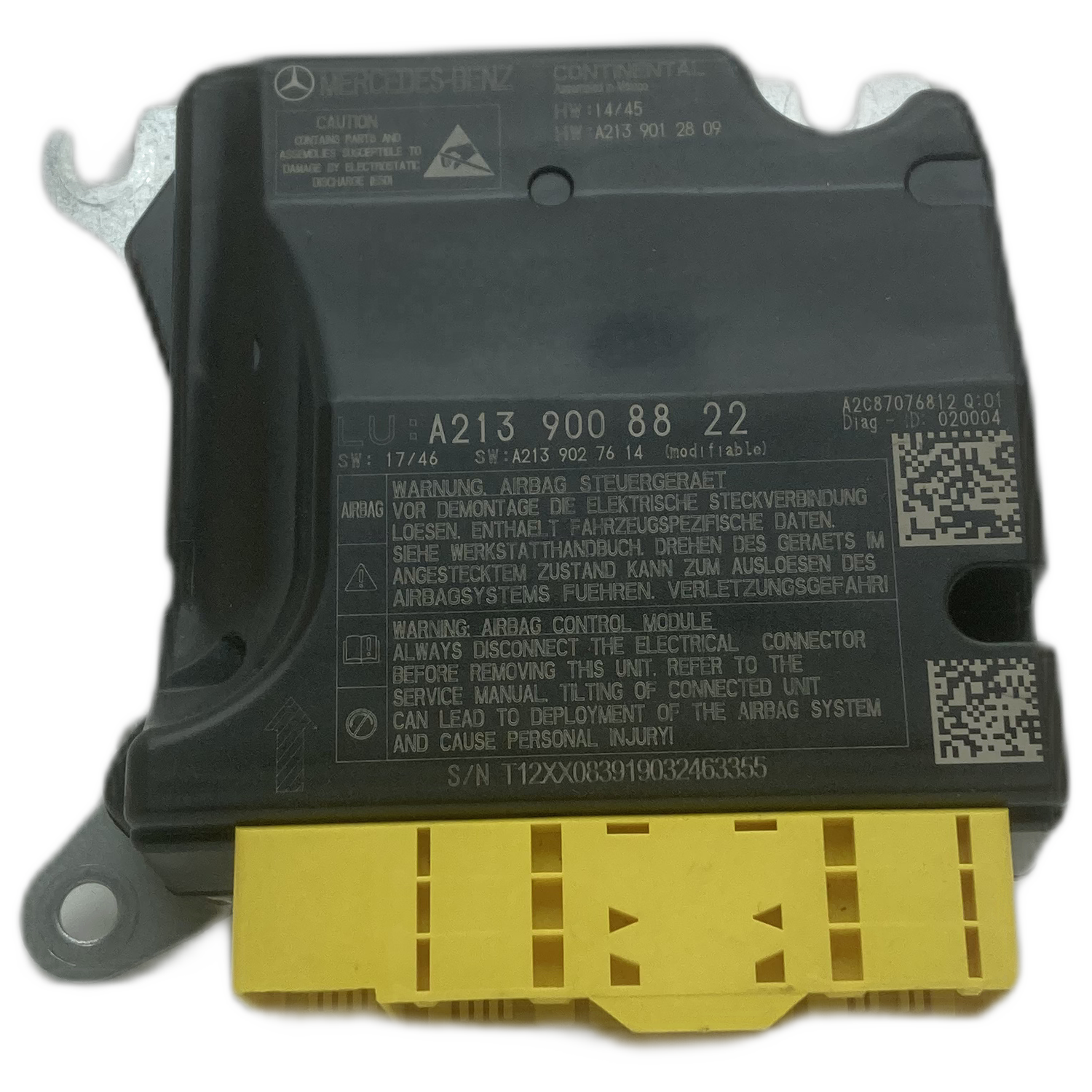 Mercedes-Benz E-Klasse S213 T-Modell Airbag-Steuergerät Reparatur