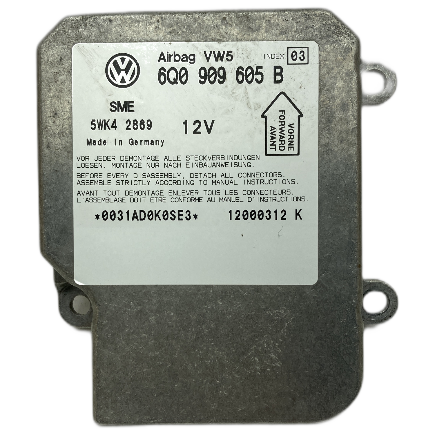 Volkswagen Passat B5 3B Airbag-Steuergerät Reparatur