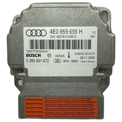 Audi A8 D3 Airbag-Steuergerät Reparatur