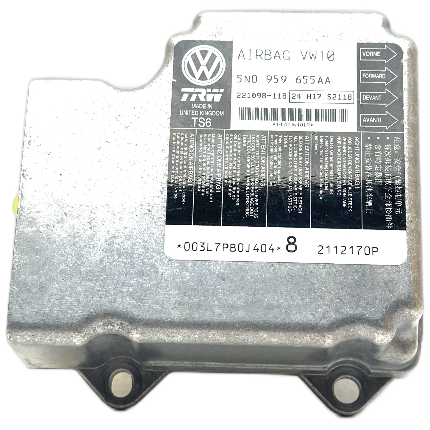 Volkswagen Tiguan 5N Airbag-Steuergerät Reparatur