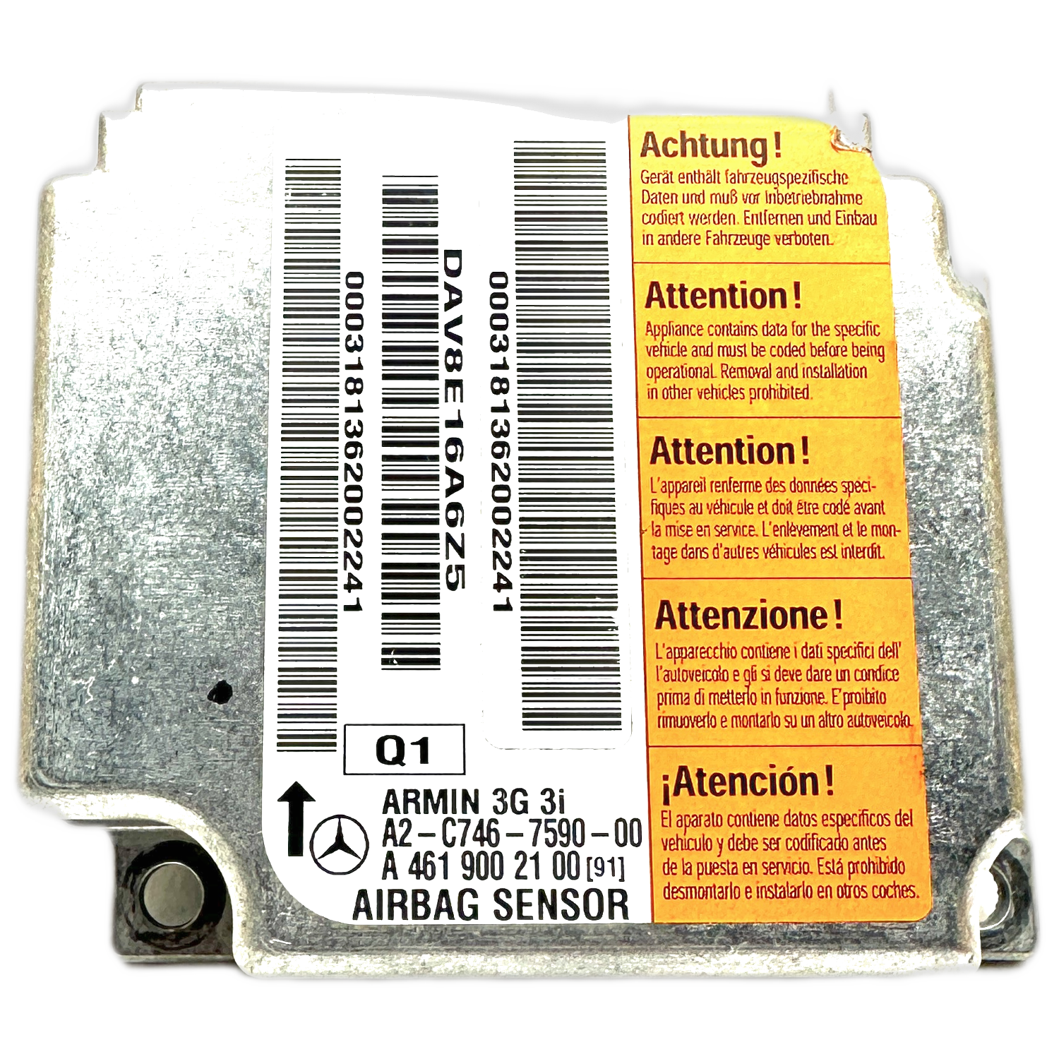 Mercedes-Benz G-Klasse W461 Airbag-Steuergerät Reparatur