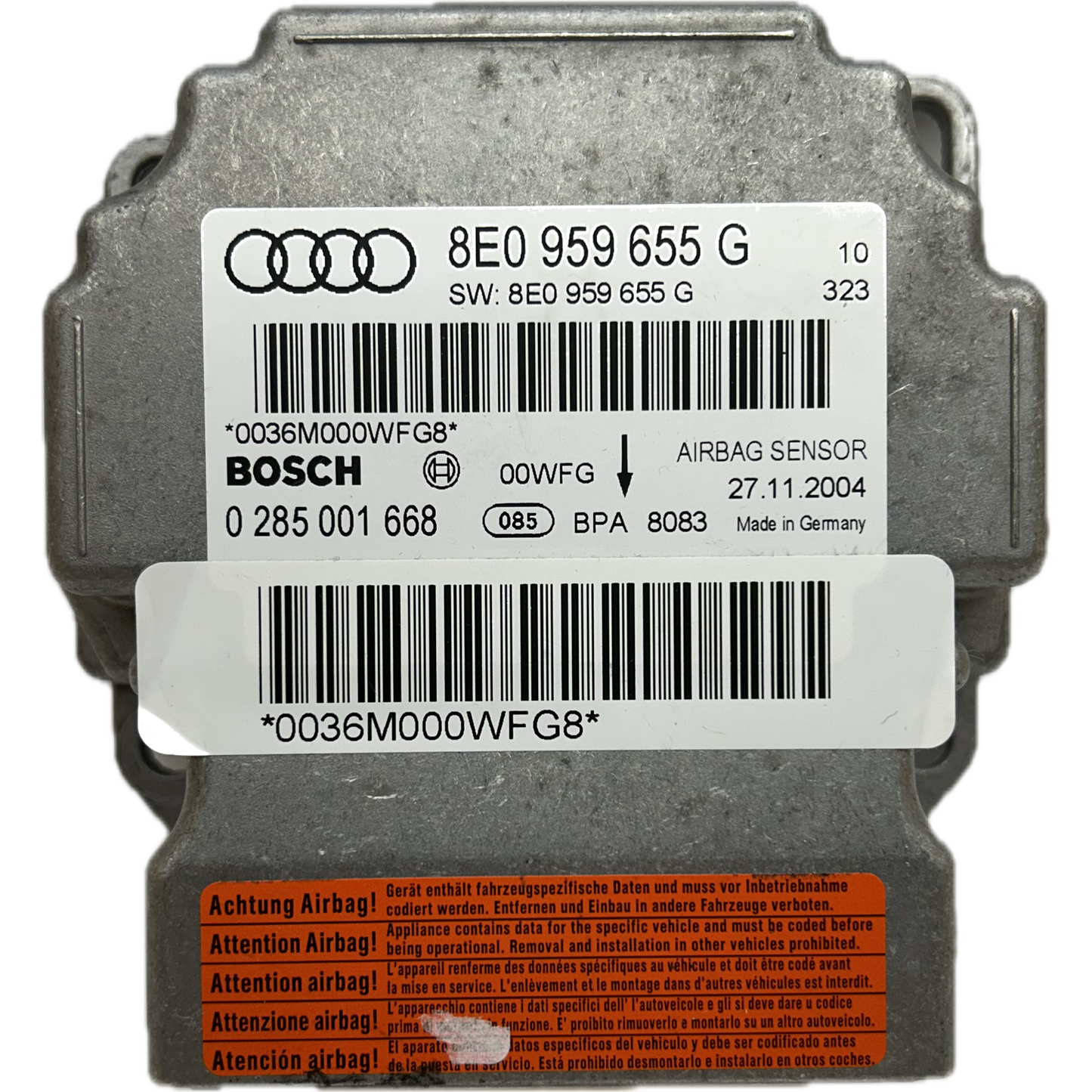 Audi S4 B7 Airbag-Steuergerät Reparatur