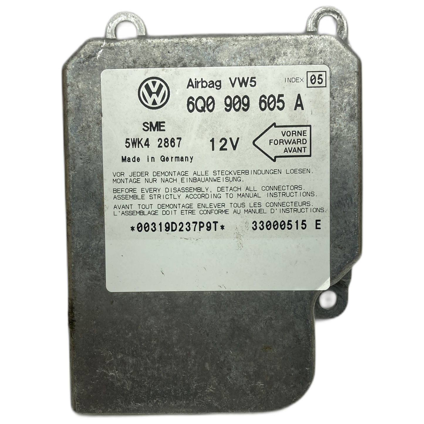 Seat Alhambra Mk2 Airbag-Steuergerät Reparatur