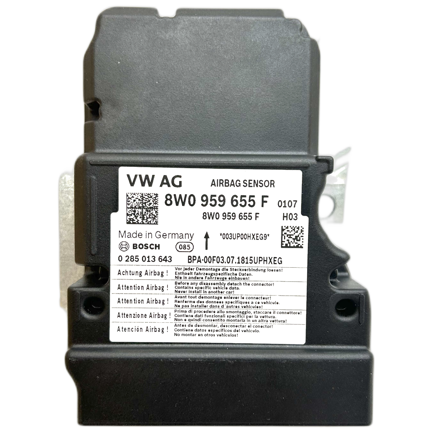 Audi A5 F5 Coupé Airbag-Steuergerät Reparatur