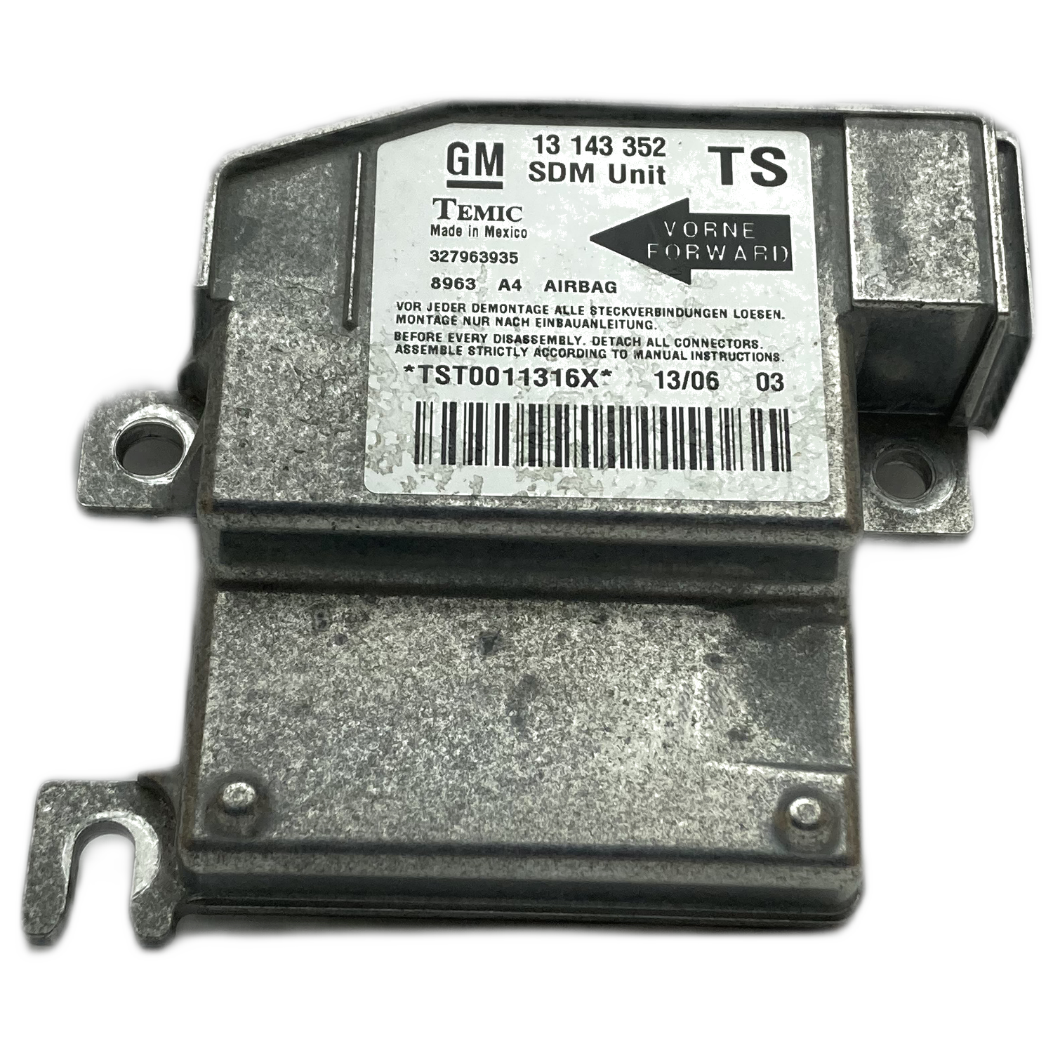 Opel Combo E Airbag-Steuergerät Reparatur