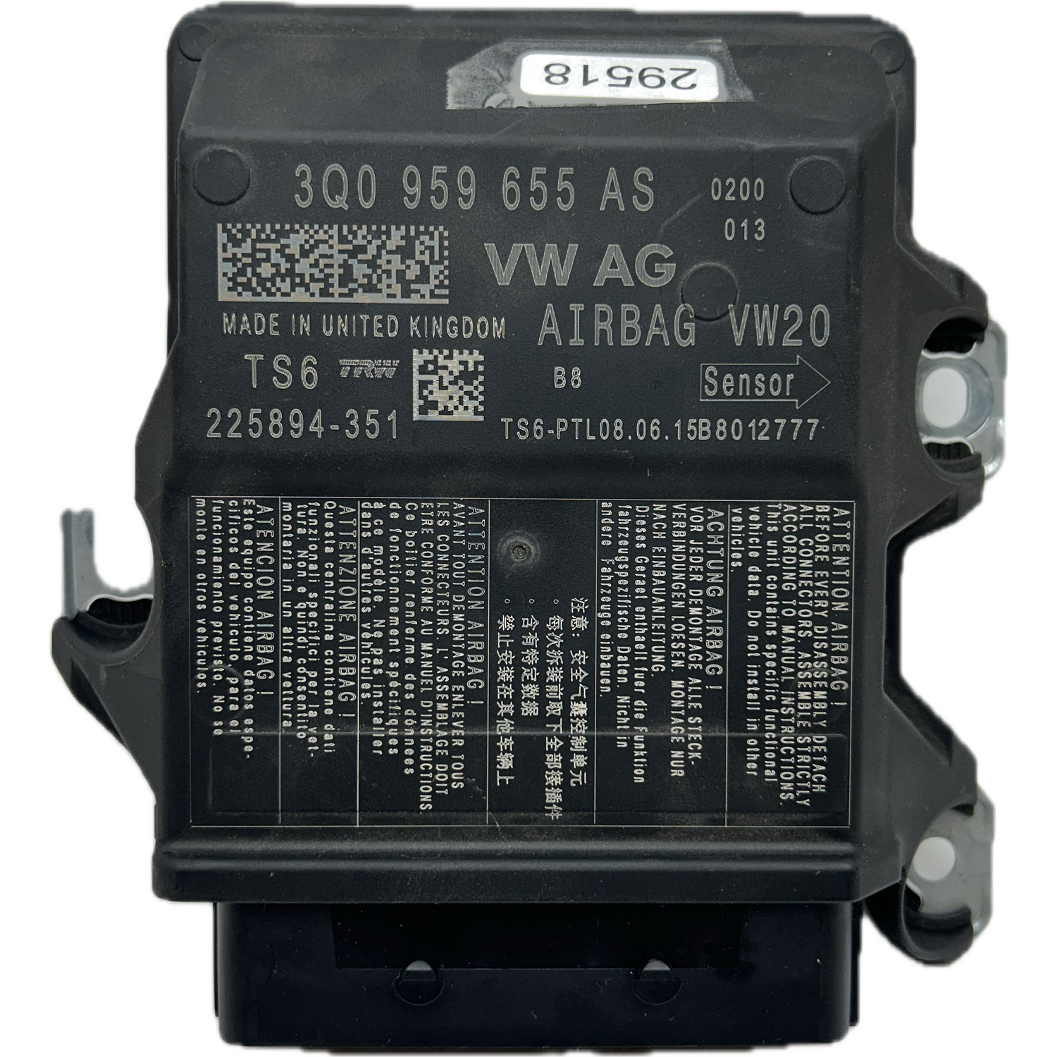 Seat Leon Mk3 Airbag-Steuergerät Reparatur