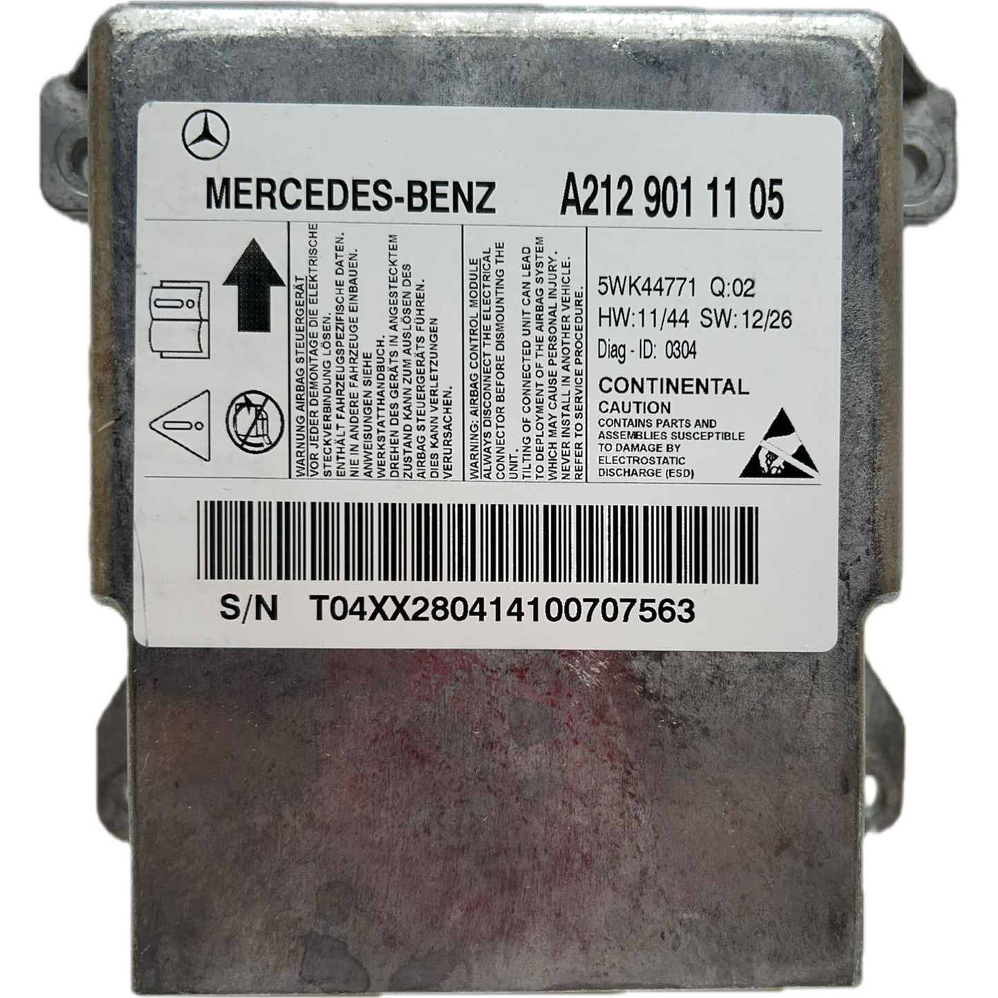 Mercedes-Benz E-Klasse W212 Airbag-Steuergerät Reparatur