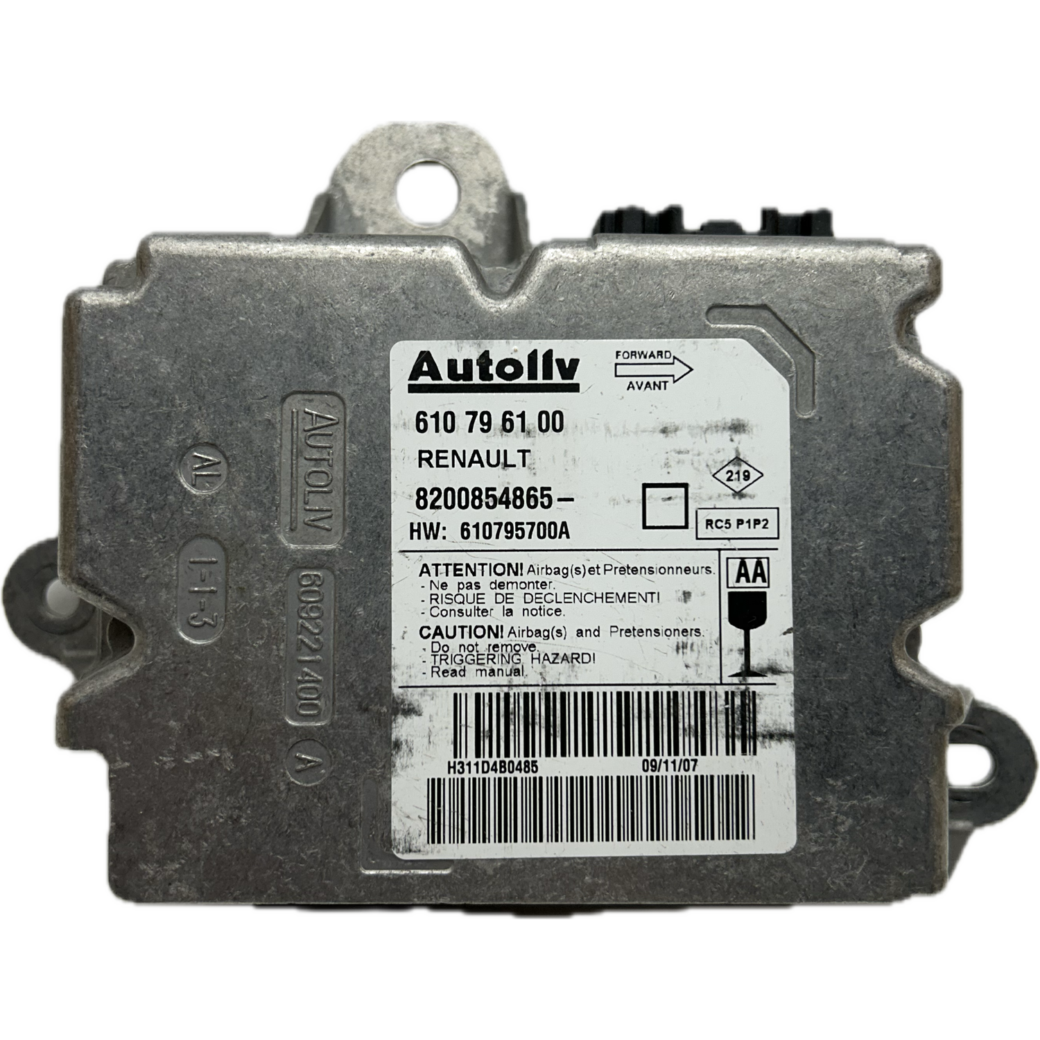 Renault Latitude I Airbag-Steuergerät Reparatur