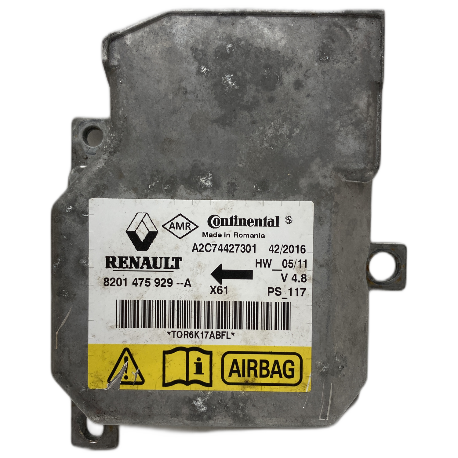 Renault Kangoo II Airbag-Steuergerät Reparatur