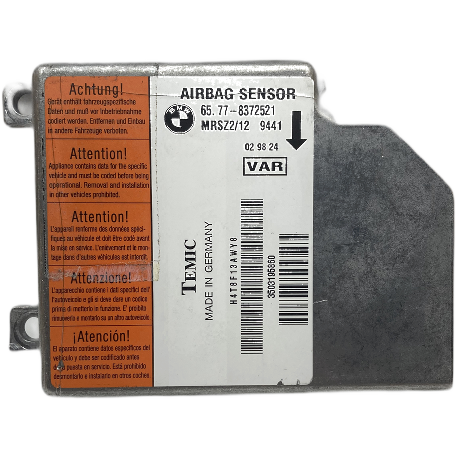 BMW 5er Serie E39 Airbag-Steuergerät Reparatur