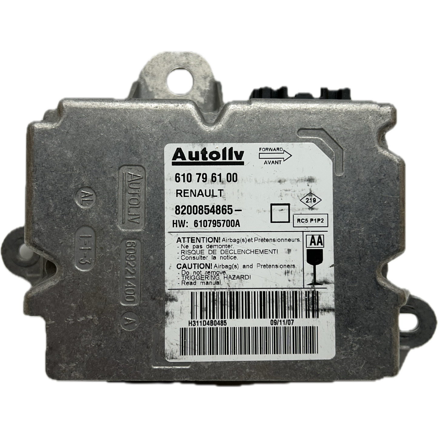 Renault Fluence I Airbag-Steuergerät Reparatur