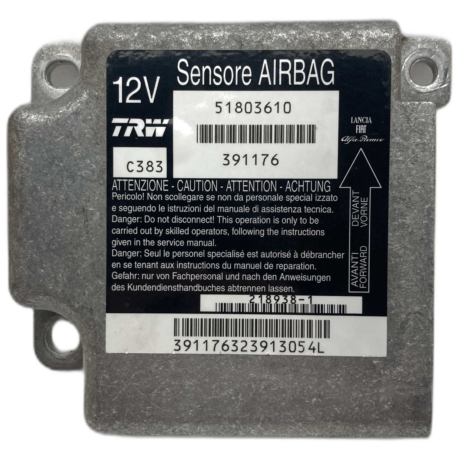 Fiat Panda 169 Airbag-Steuergerät Reparatur