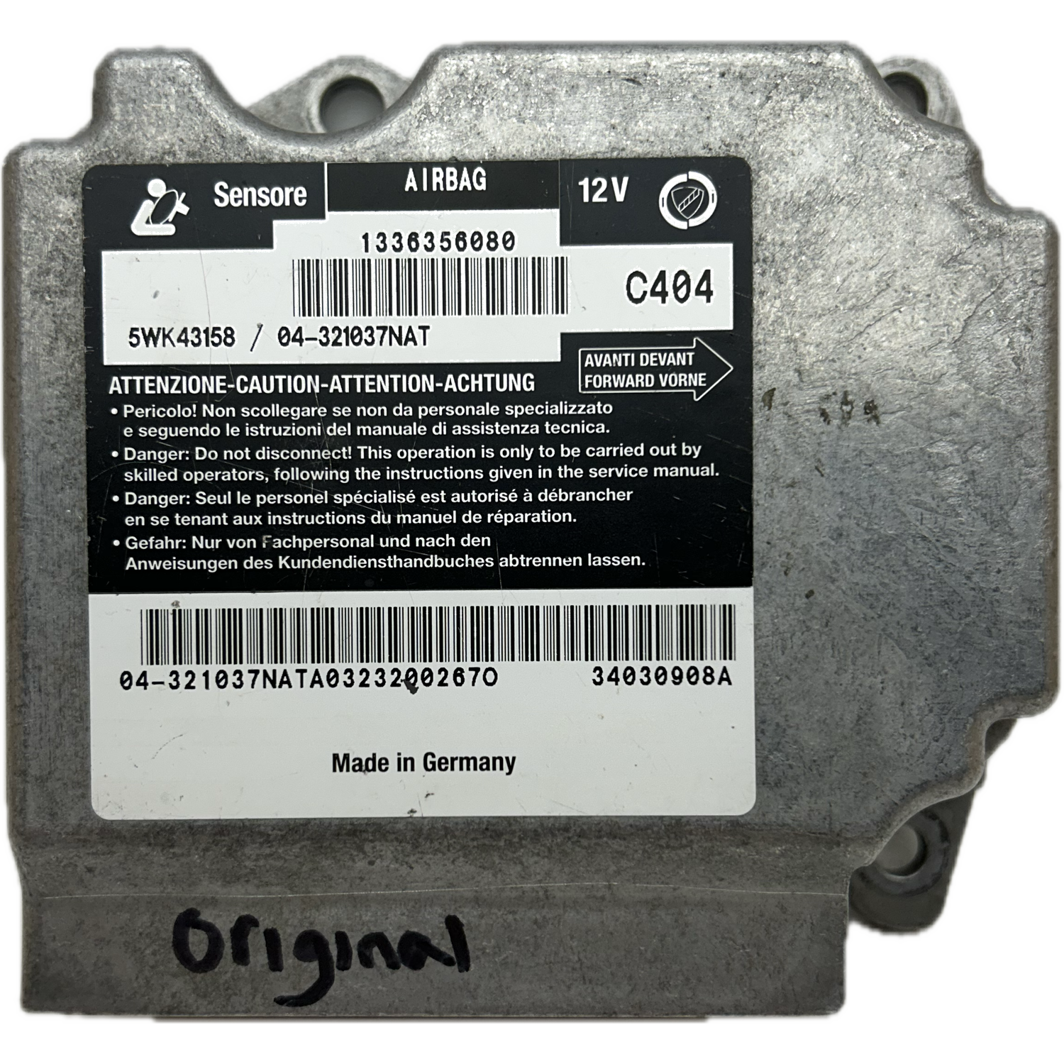 Fiat Ducato 244 Airbag-Steuergerät Reparatur