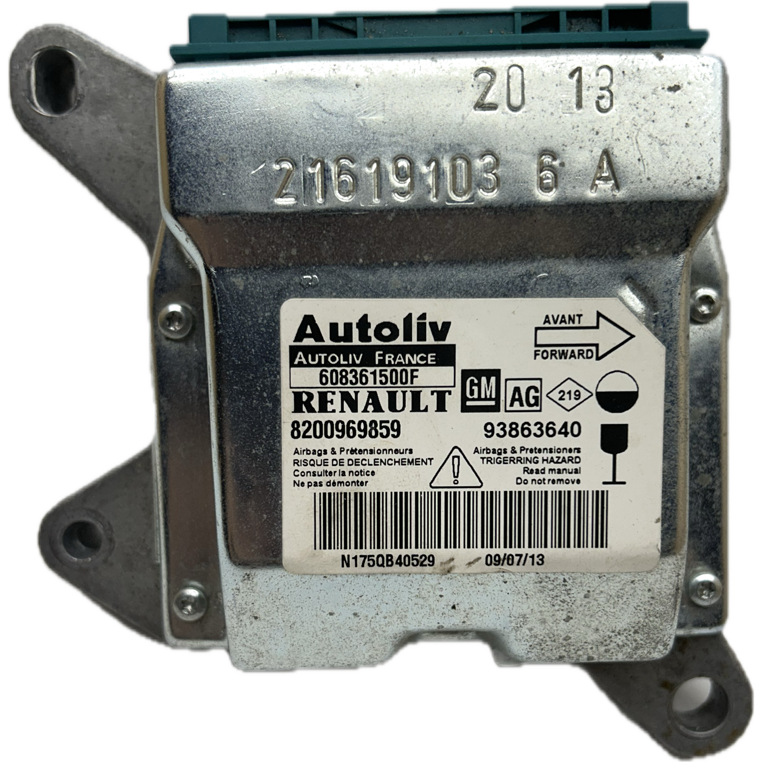 Renault Trafic II Airbag-Steuergerät Reparatur