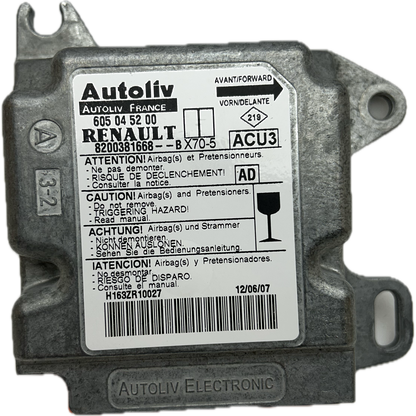 Renault Master IV Airbag-Steuergerät Reparatur