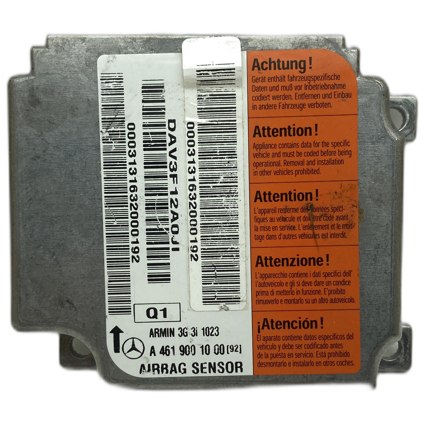 Mercedes-Benz G-Klasse W461 Airbag-Steuergerät Reparatur