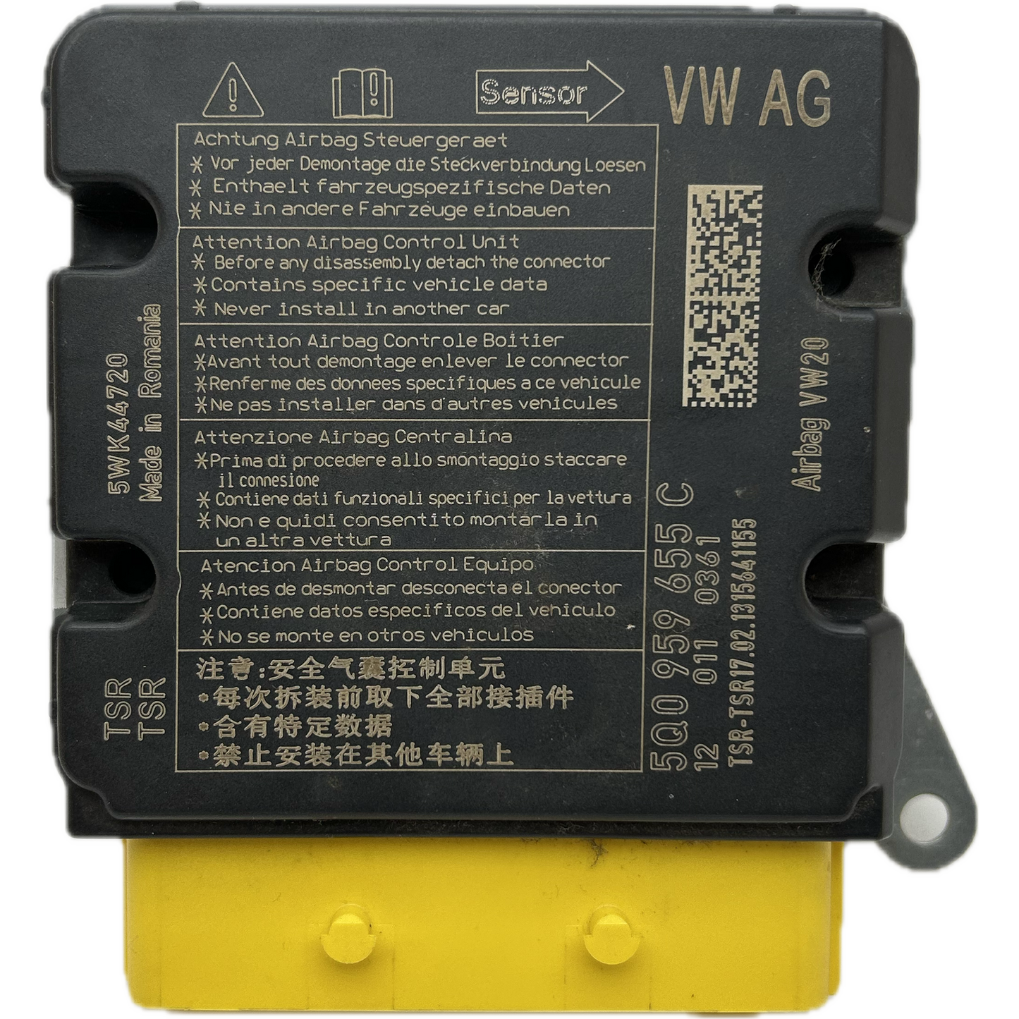 Volkswagen Jetta Mk7 Airbag-Steuergerät Reparatur