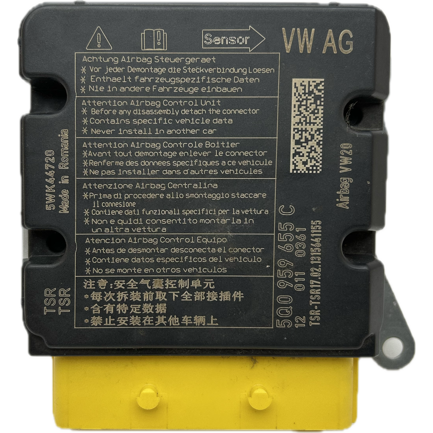 Volkswagen Jetta Mk7 Airbag-Steuergerät Reparatur