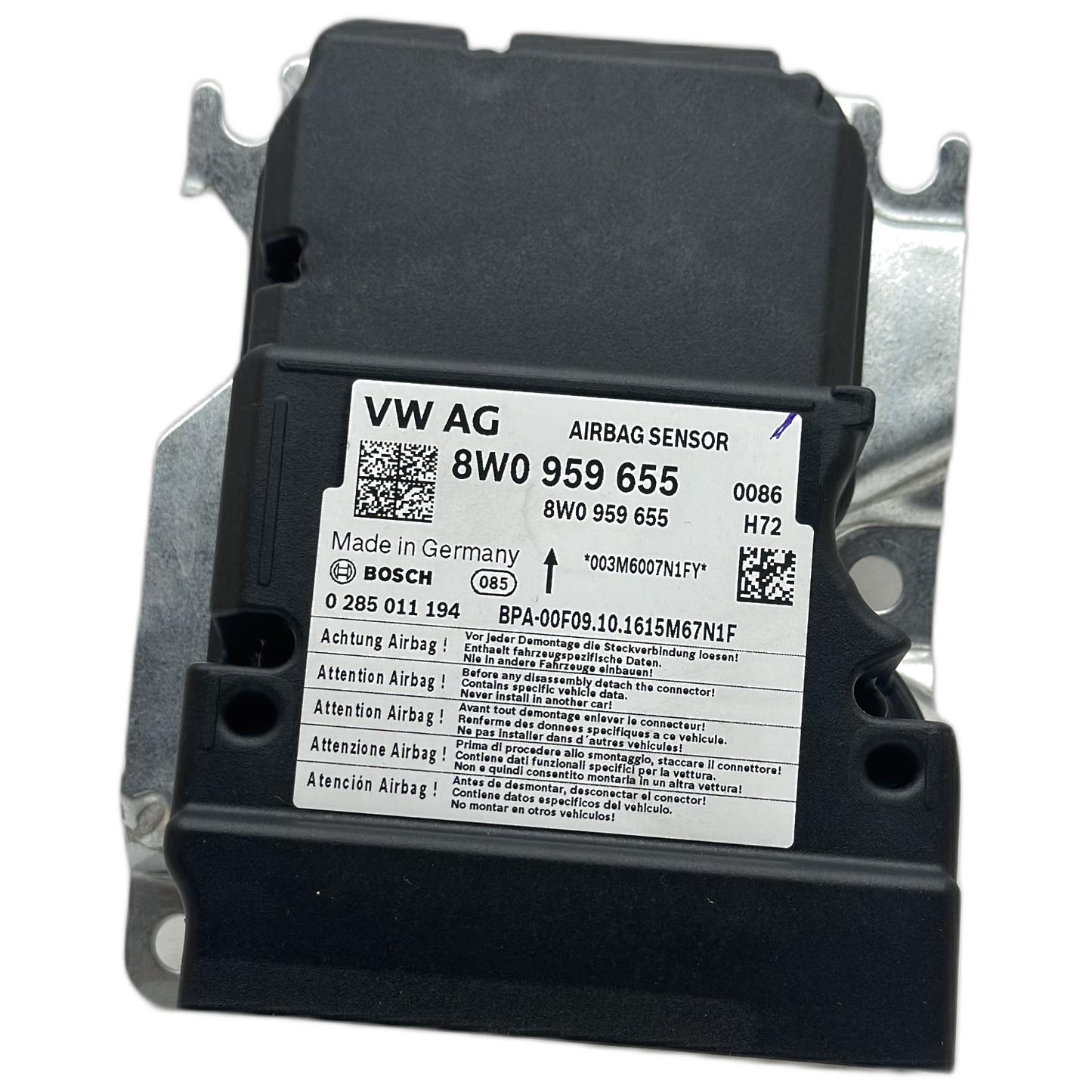 Audi S4 B9 Airbag-Steuergerät Reparatur