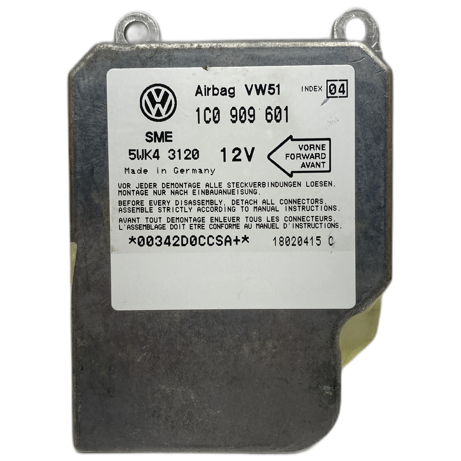 Volkswagen Lupo 6X Airbag-Steuergerät Reparatur