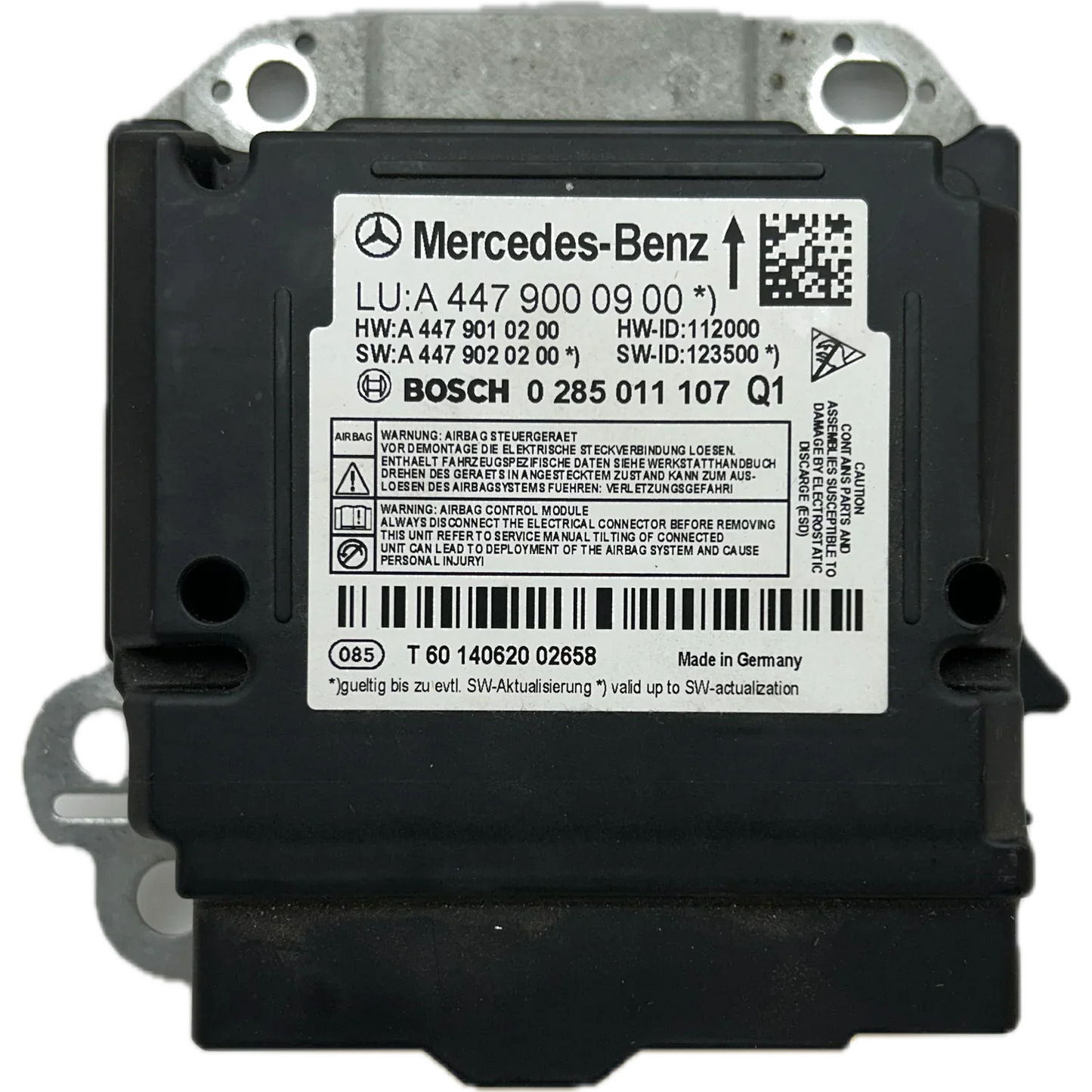 Mercedes-Benz Vito W447 Airbag-Steuergerät Reparatur