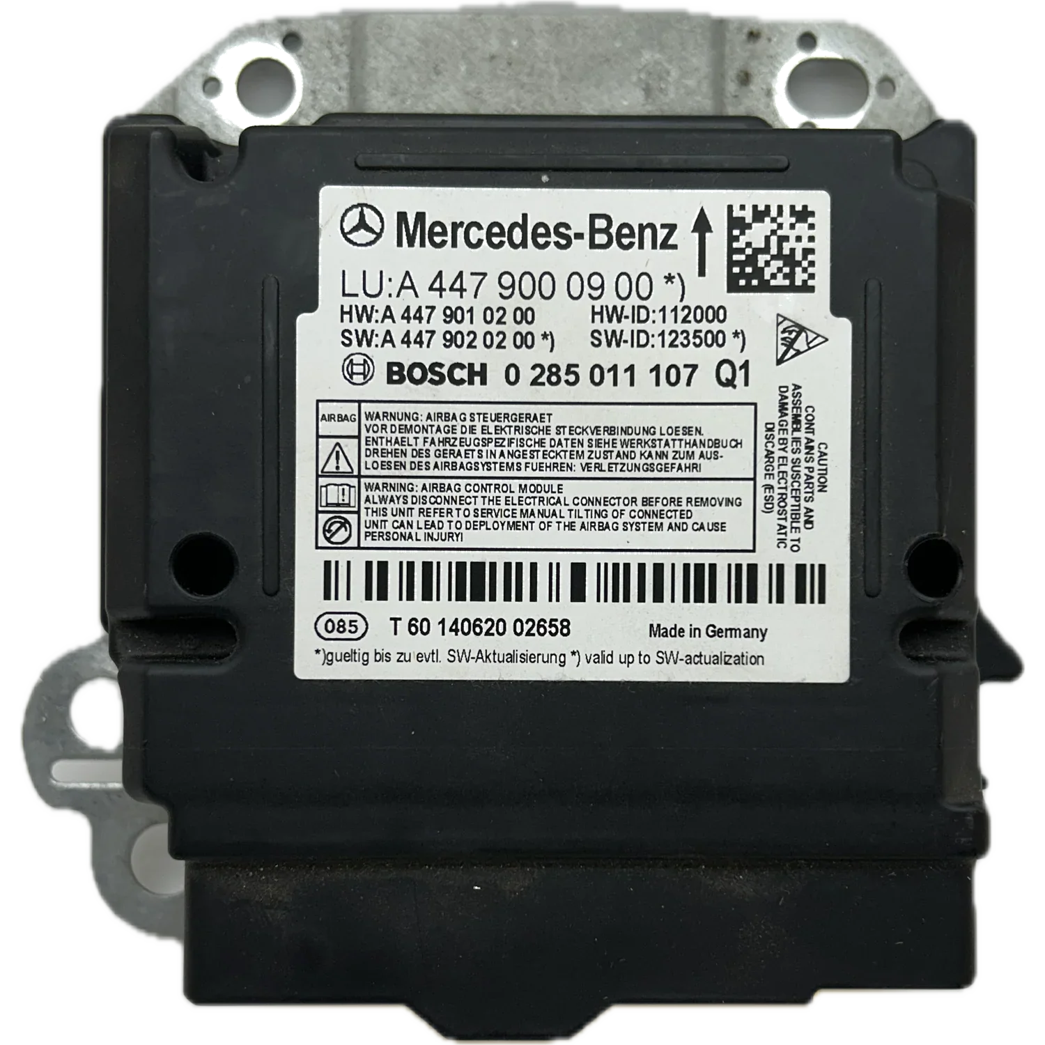 Mercedes-Benz Vito W447 Airbag-Steuergerät Reparatur