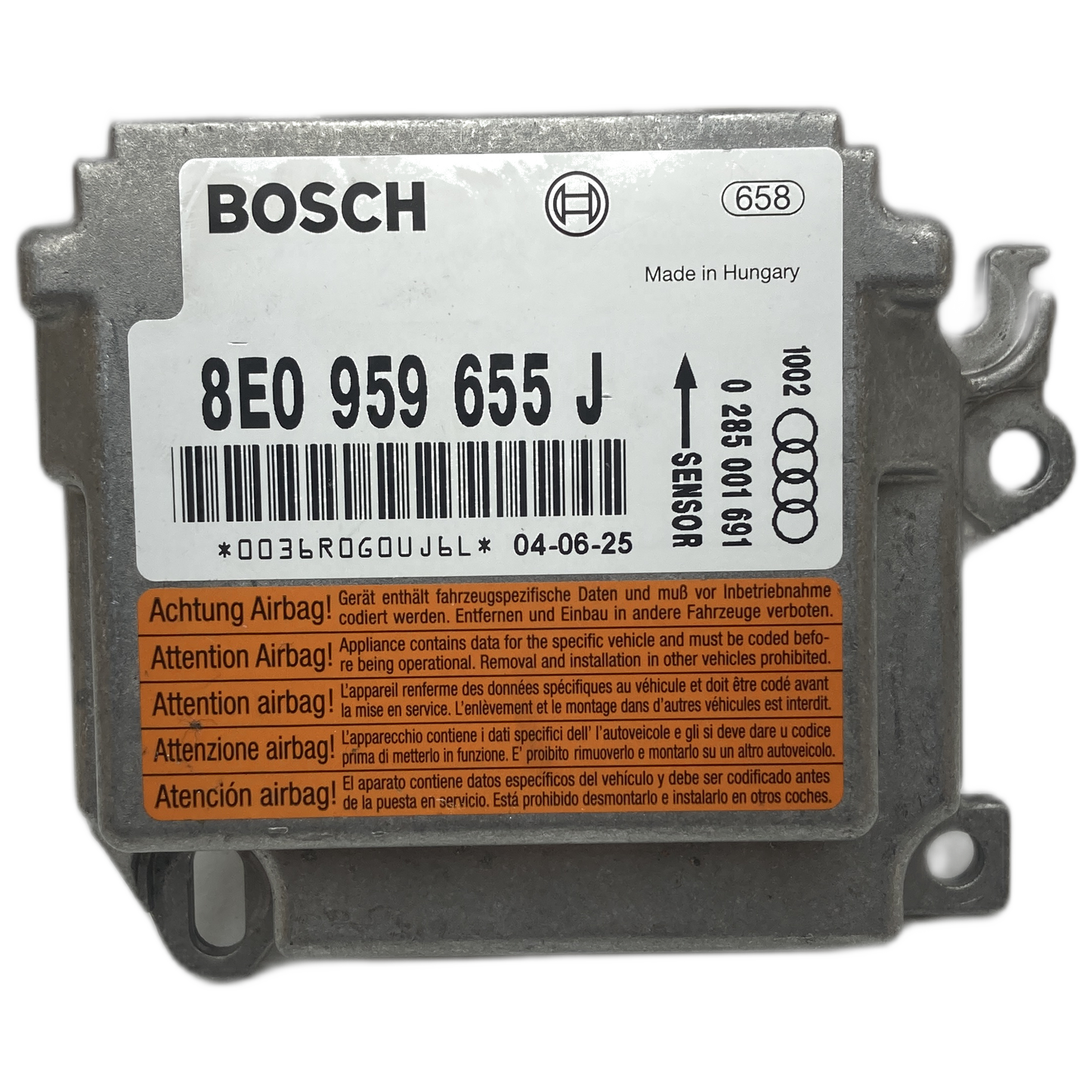 Audi A4 B6 Airbag-Steuergerät Reparatur