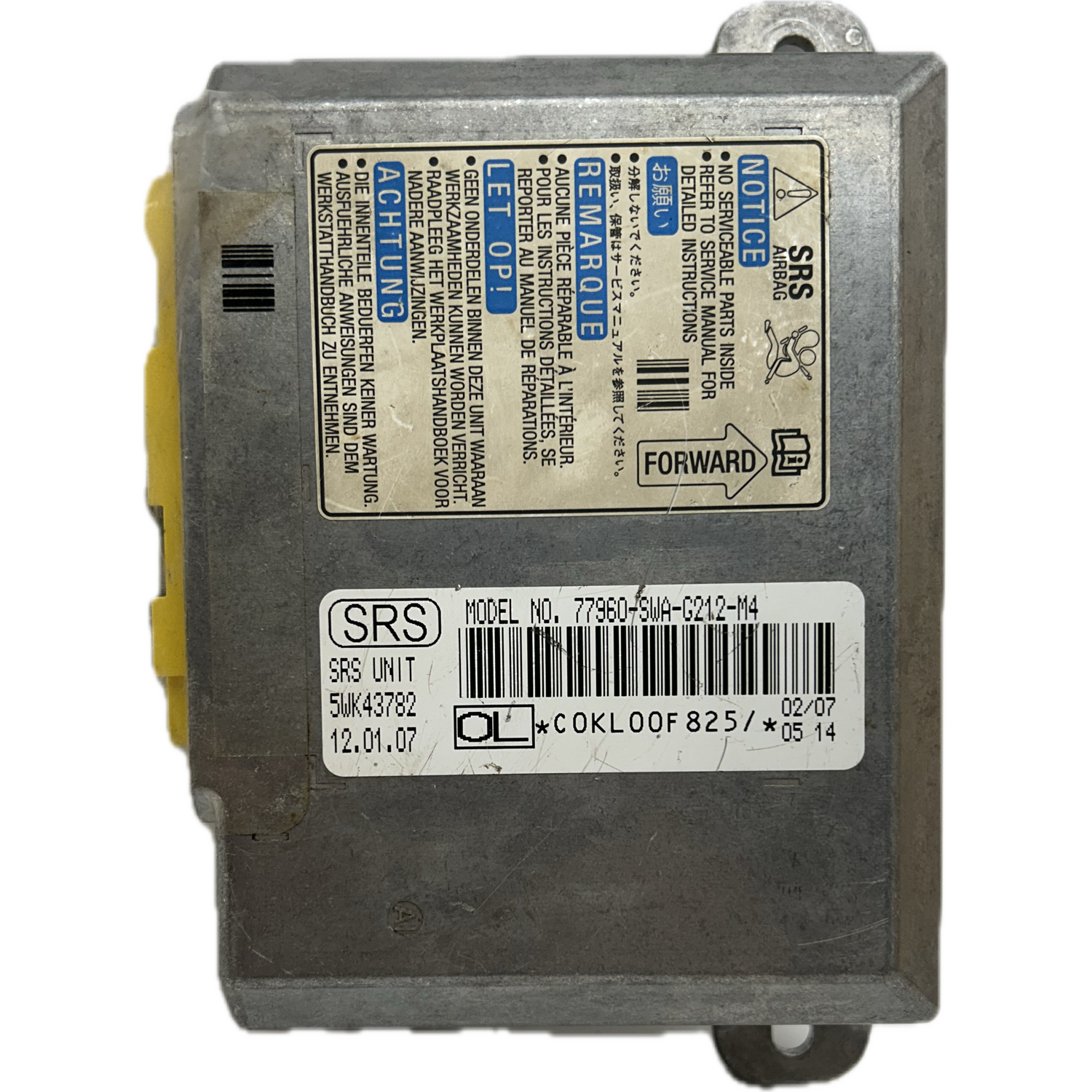 Honda CR-V 4th Gen Airbag-Steuergerät Reparatur