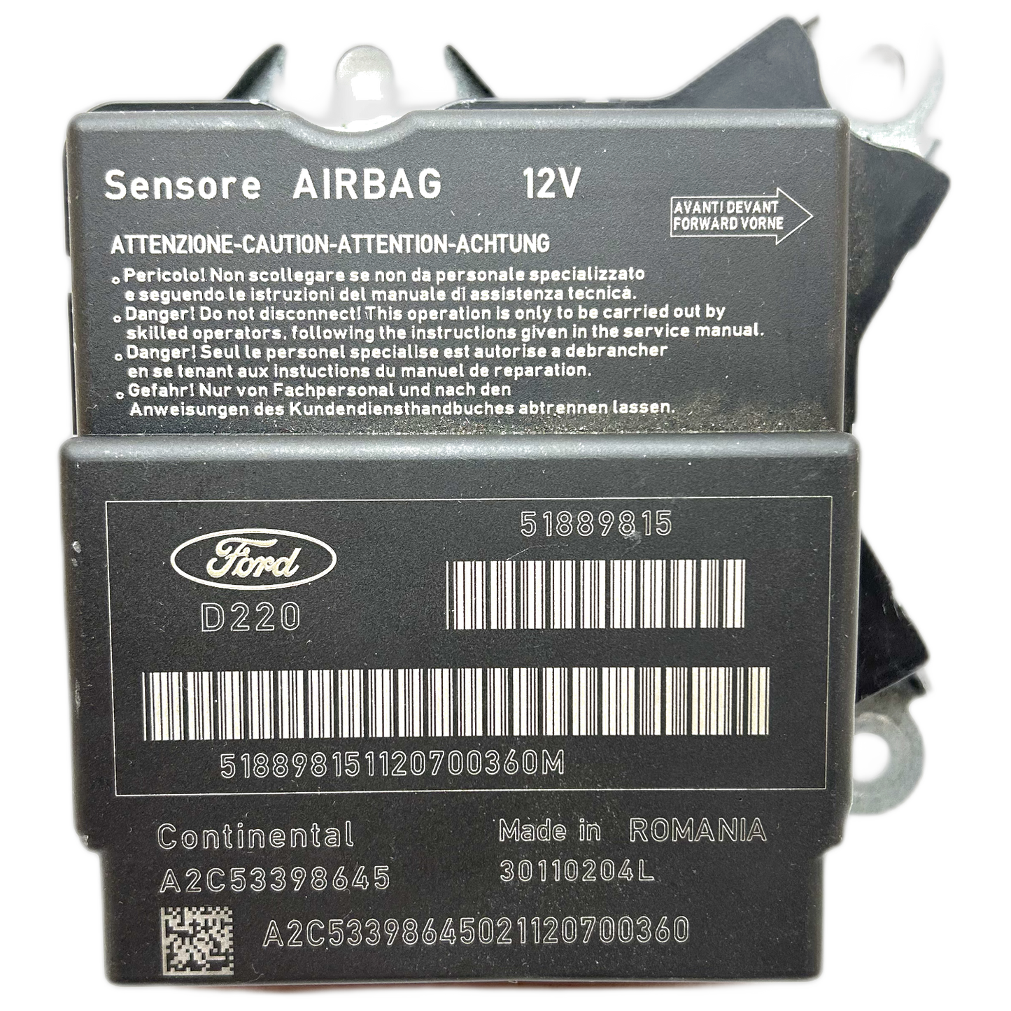 Ford Ka+ Mk1 Airbag-Steuergerät Reparatur