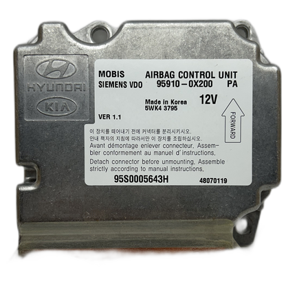 Hyundai i10 PA Airbag-Steuergerät Reparatur