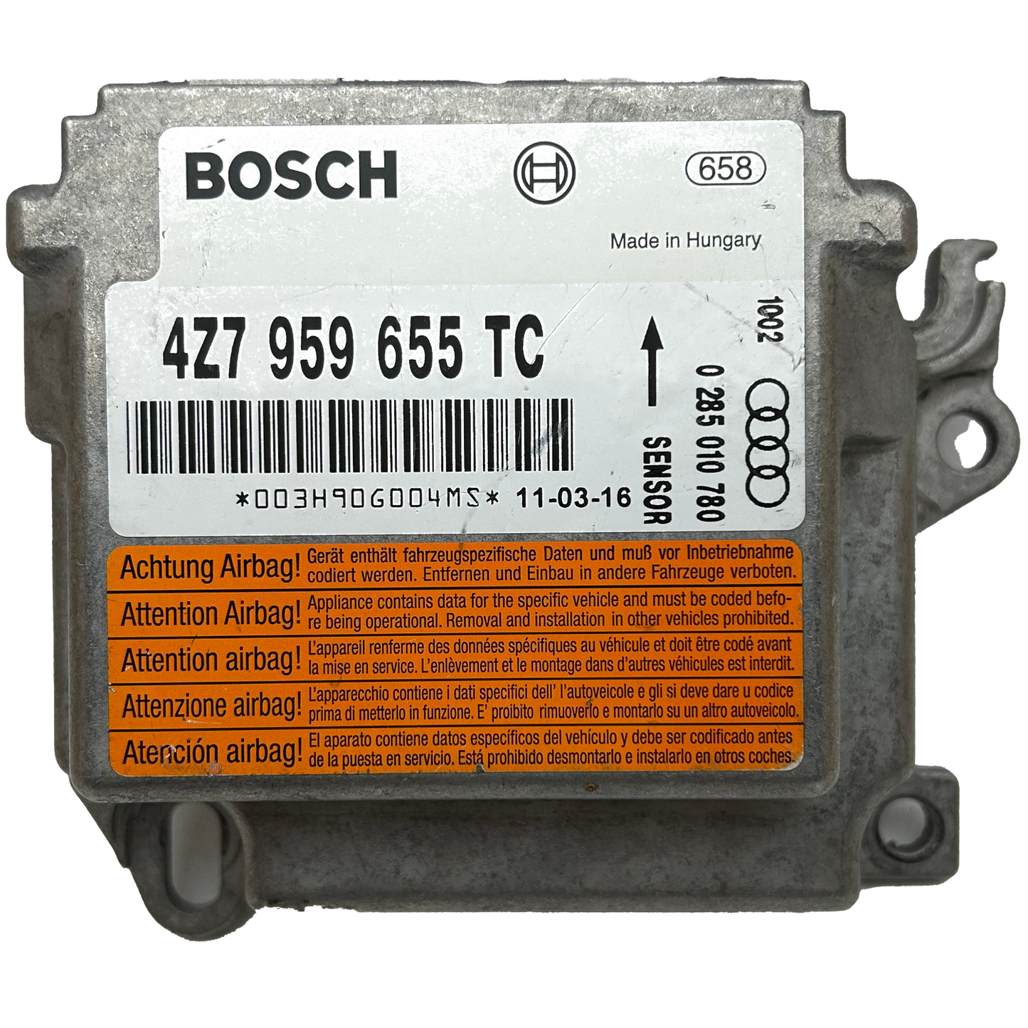 Audi A6 4G C7 Airbag-Steuergerät Reparatur