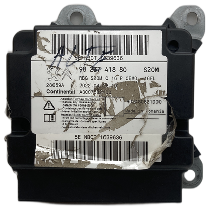 Citroën C5 Aircross I Airbag-Steuergerät Reparatur