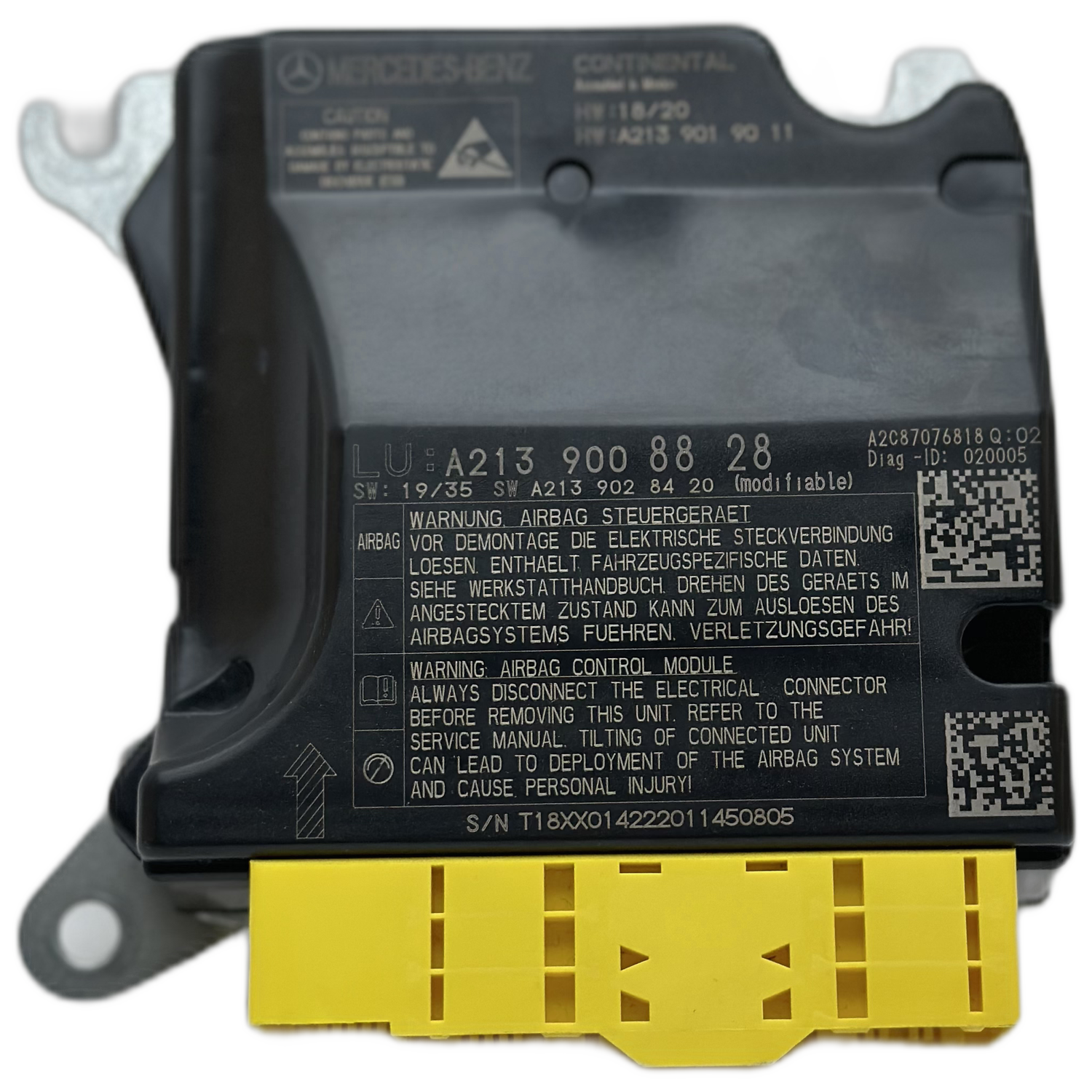 Mercedes-Benz E-Klasse W213 Airbag-Steuergerät Reparatur
