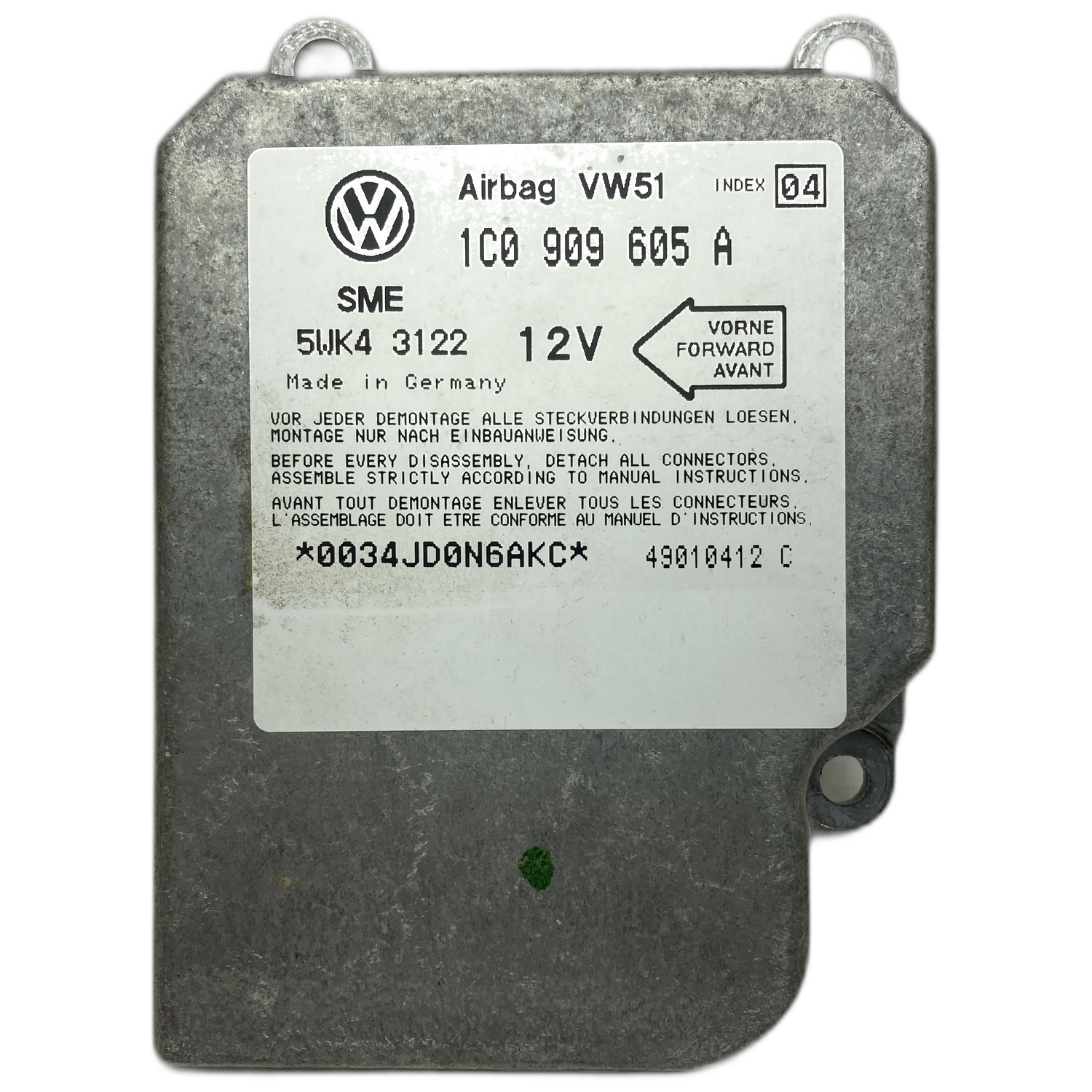 Volkswagen Polo 3 Airbag-Steuergerät Reparatur