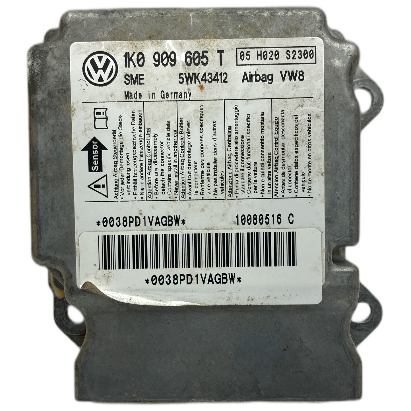 Volkswagen Golf 5 1K Airbag-Steuergerät Reparatur