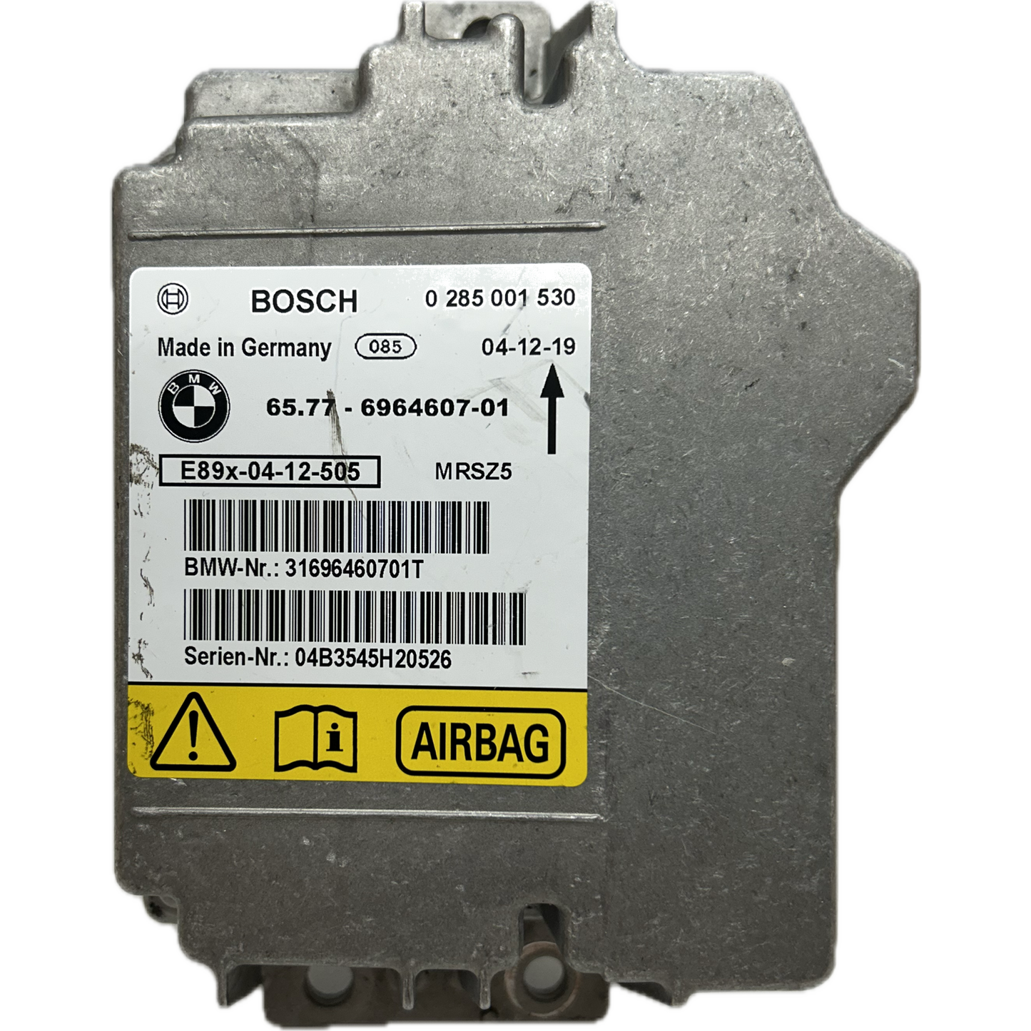 BMW 1er Serie E88 Cabriolet Airbag-Steuergerät Reparatur