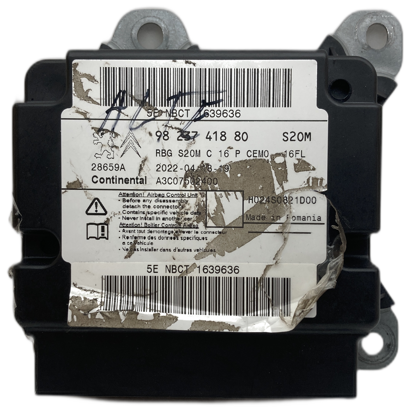 Opel Grandland X Airbag-Steuergerät Reparatur