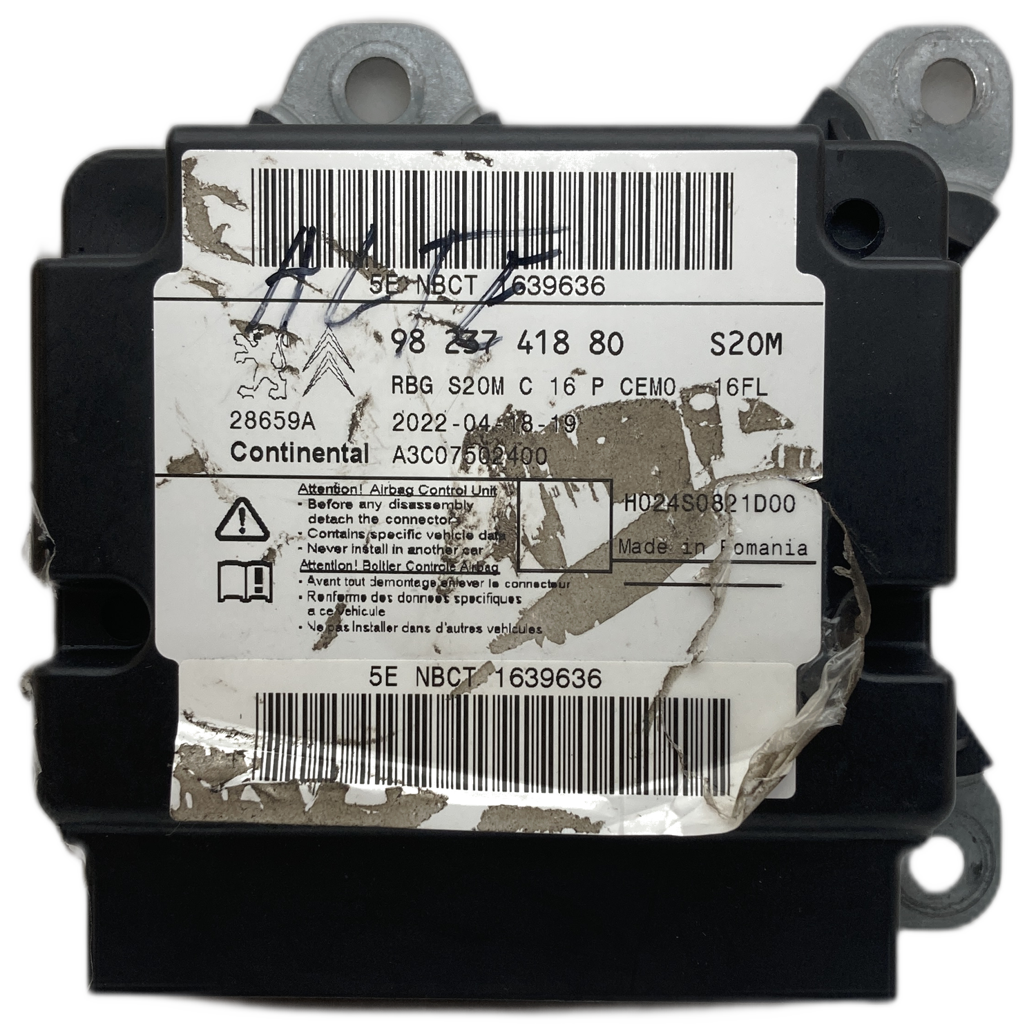 Opel Grandland X Airbag-Steuergerät Reparatur