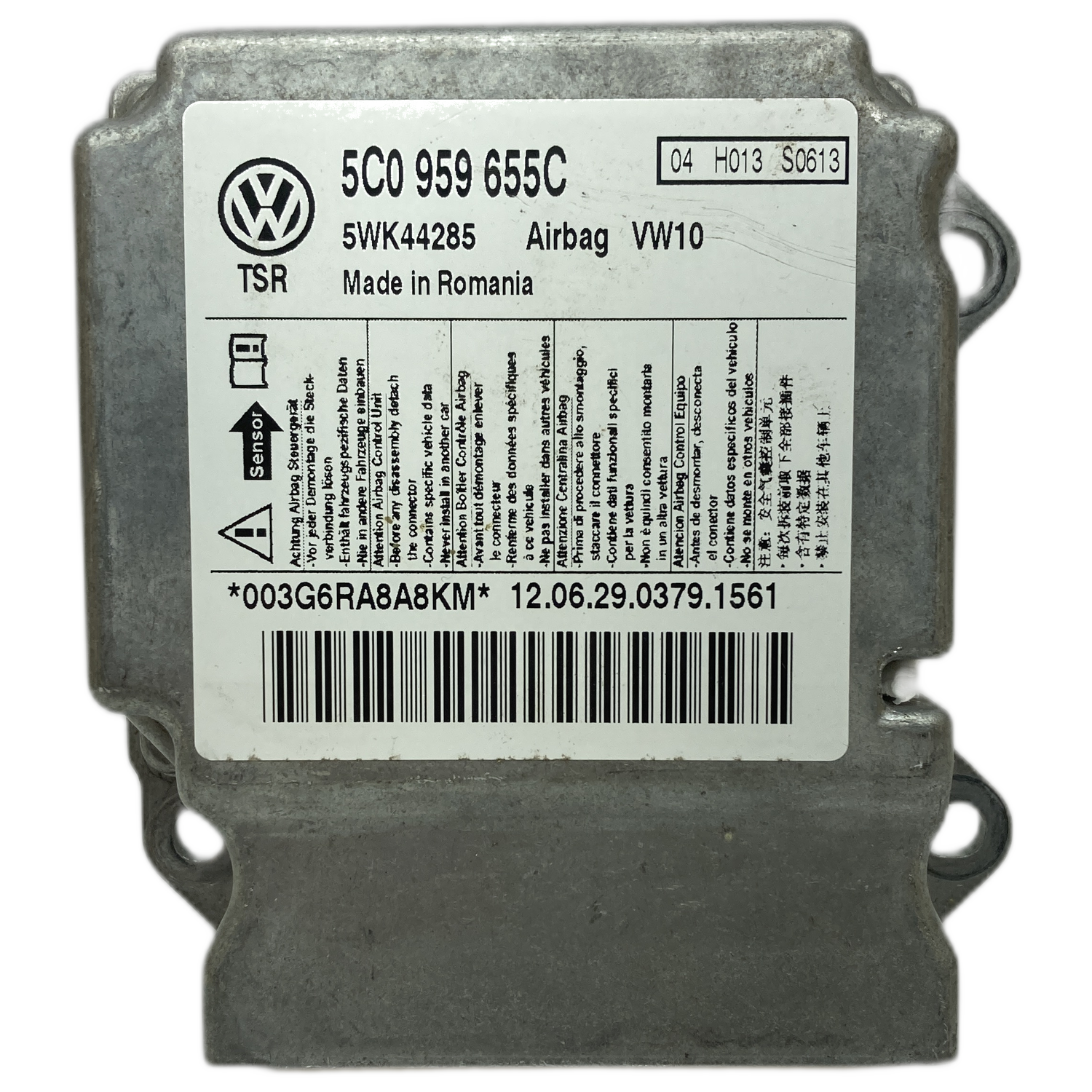 Volkswagen Golf 6 5K1 Airbag-Steuergerät Reparatur