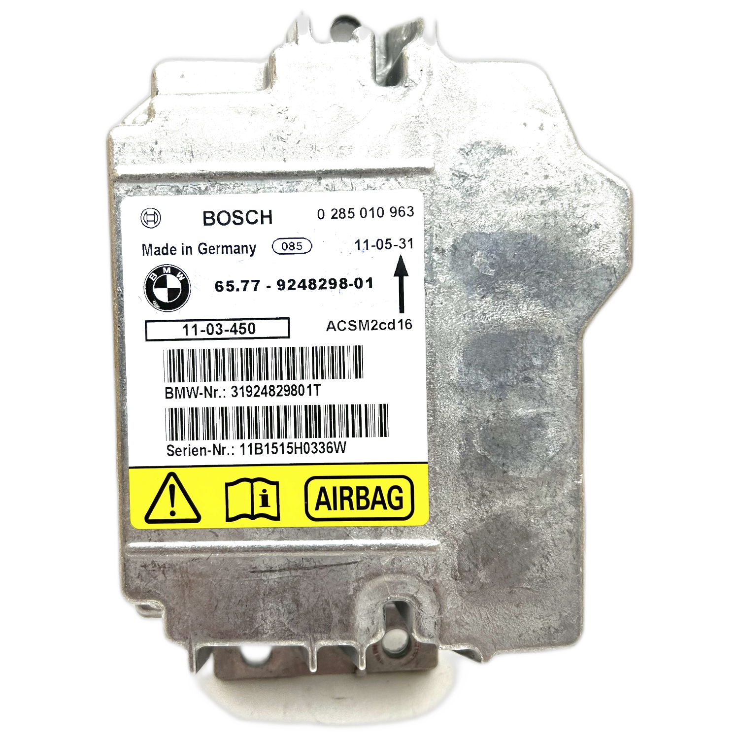 BMW 1er Serie E88 Cabriolet Airbag-Steuergerät Reparatur