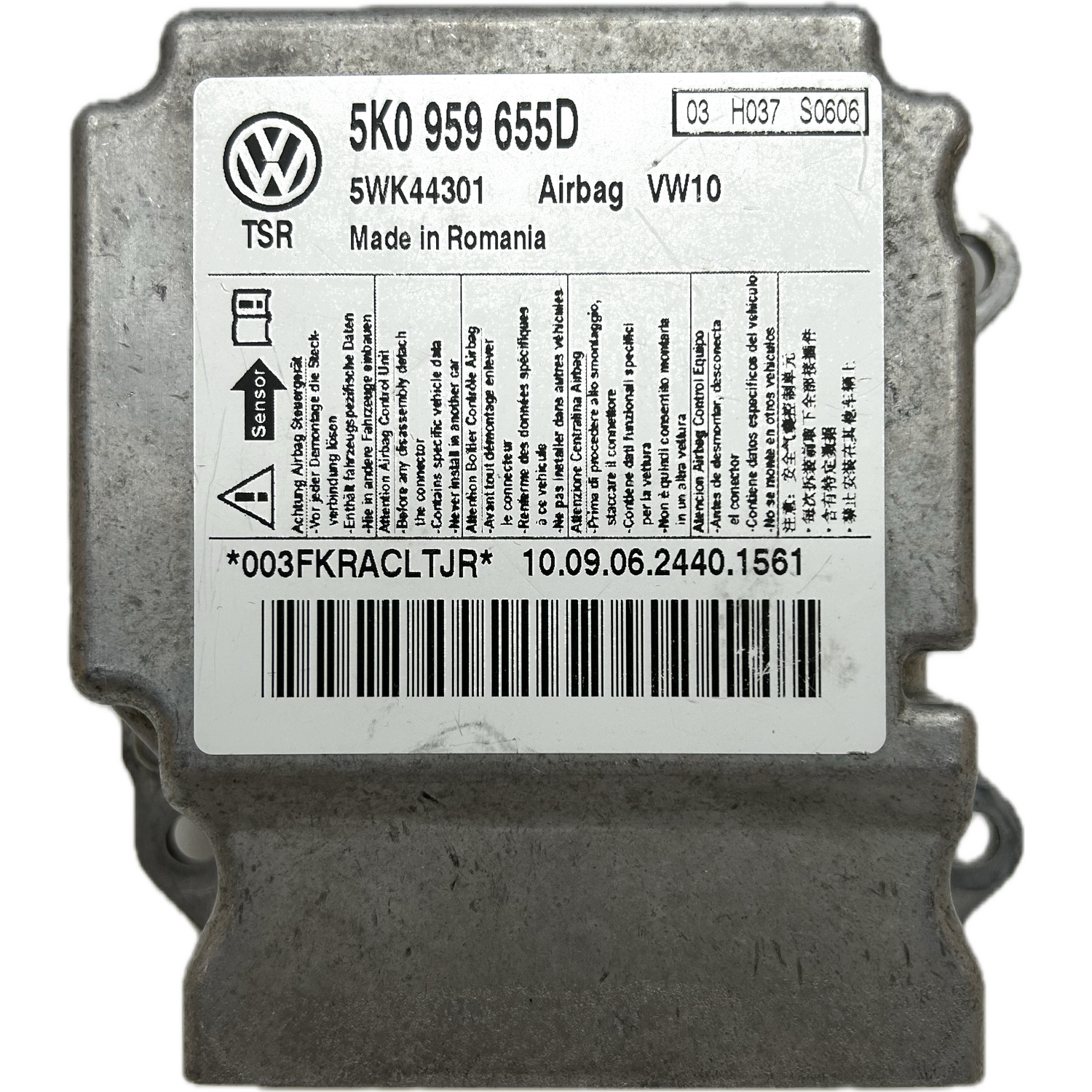 Volkswagen Golf Variant Mk6 Airbag-Steuergerät Reparatur