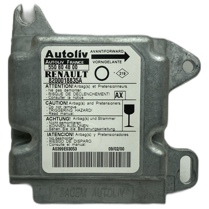 Renault Twingo II Airbag-Steuergerät Reparatur