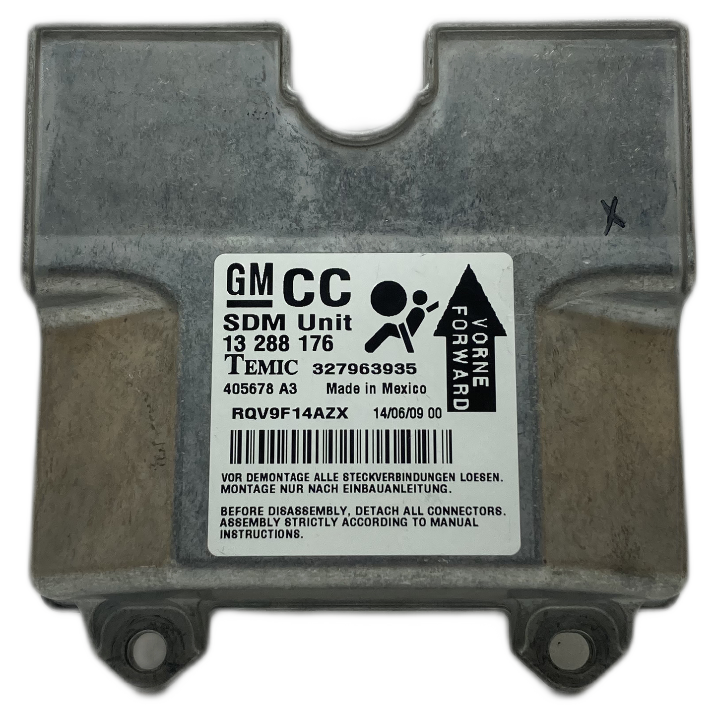 Opel Astra H Airbag-Steuergerät Reparatur