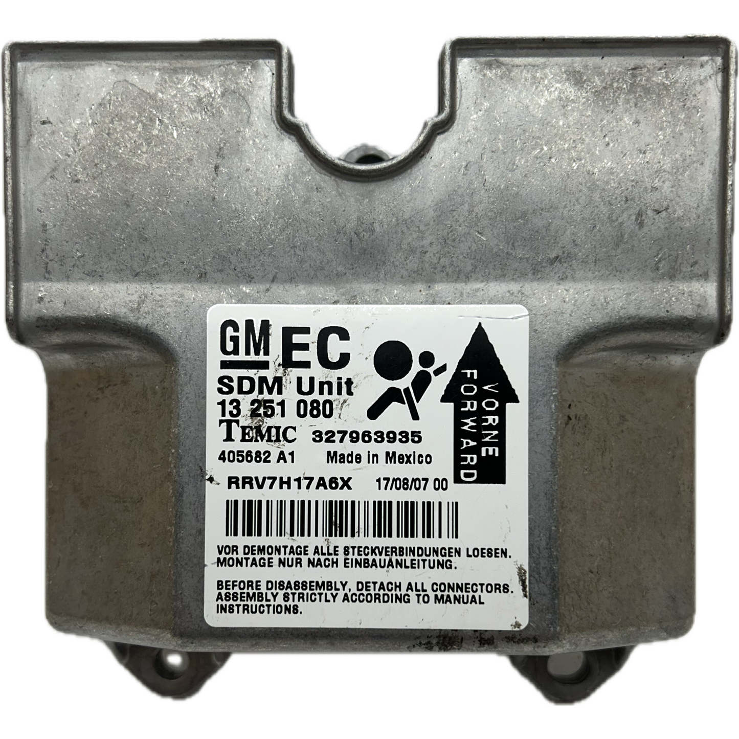 Opel Astra H Airbag-Steuergerät Reparatur