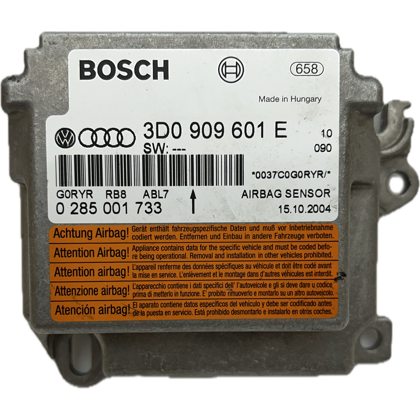 Bentley Continental GTC Mk2 Airbag-Steuergerät Reparatur